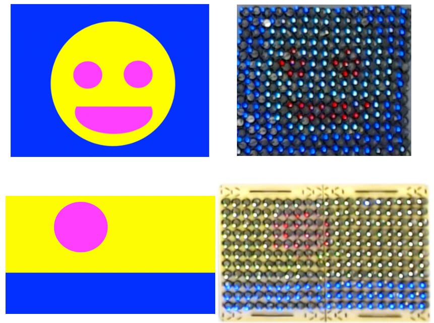 Creating expressive robot swarms