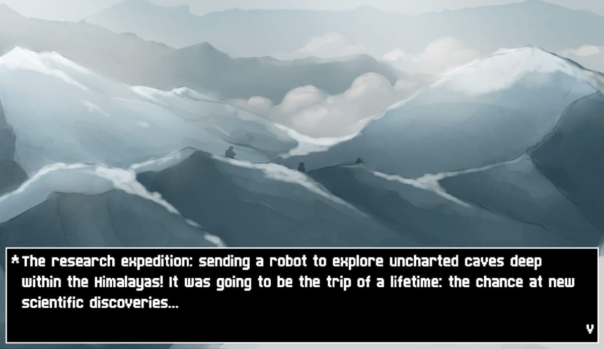 Play RoC-Ex: Robotic Cave Explorer and unearth the truth about what happened in cave system #0393