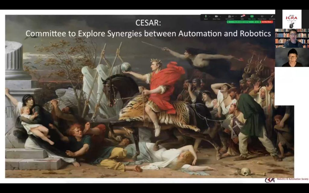 Sinergies between automation and robotics