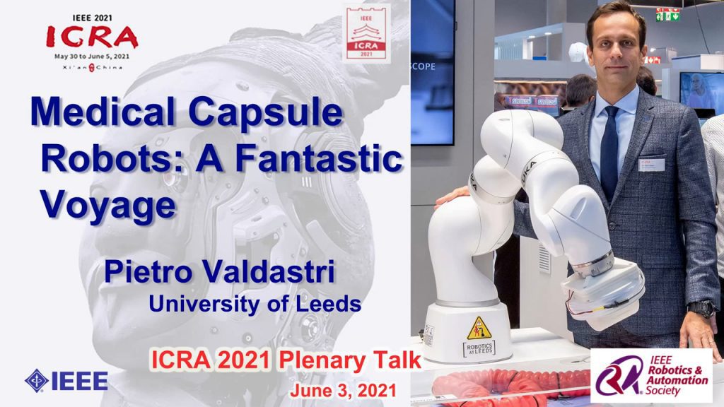 Pietro Valdastri’s Plenary Talk – Medical capsule robots: a Fantastic Voyage