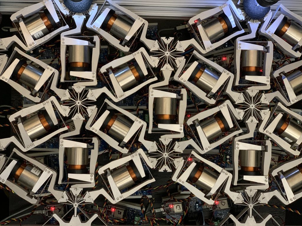 A new type of material called a mechanical neural network can learn and change its physical properties to create adaptable, strong structures