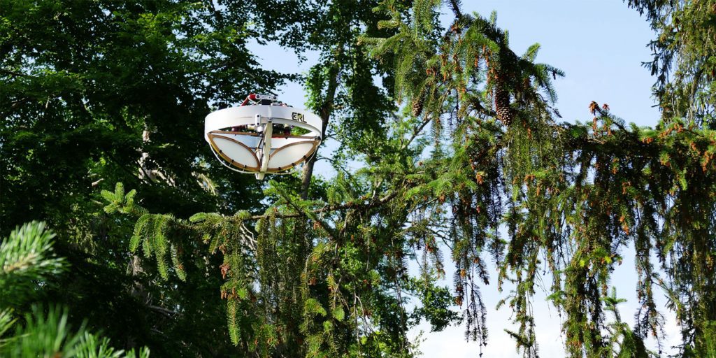 Special drone collects environmental DNA from trees